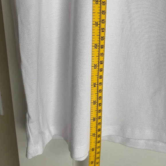 Style&Co white top T-shirt round neck empbelishment - Picture 4 of 4